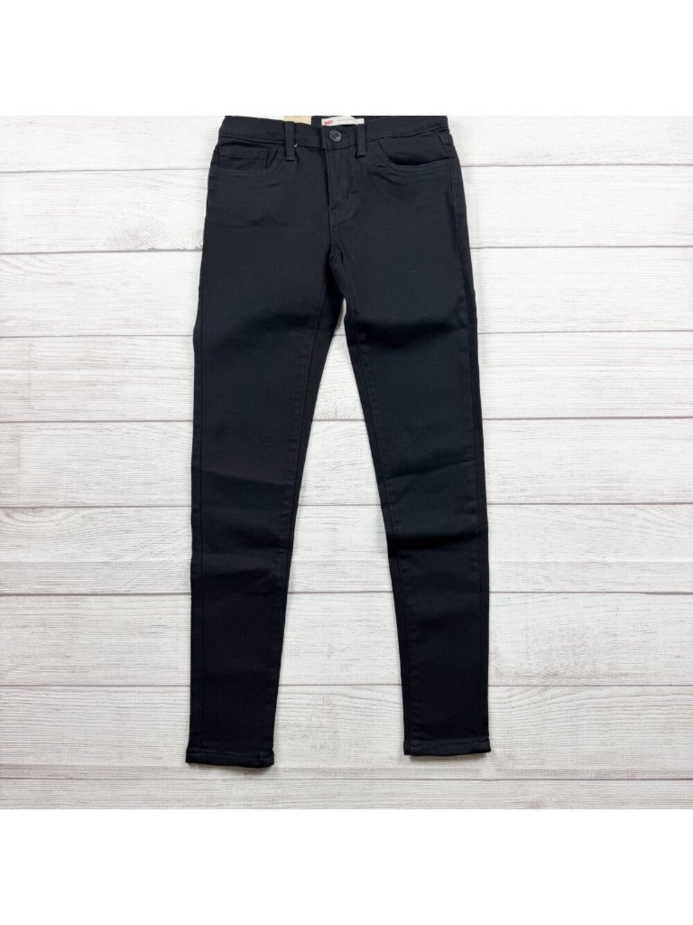 Levis 710 Super Skinny Jeans Black Stretch Denim Regular NWT 10